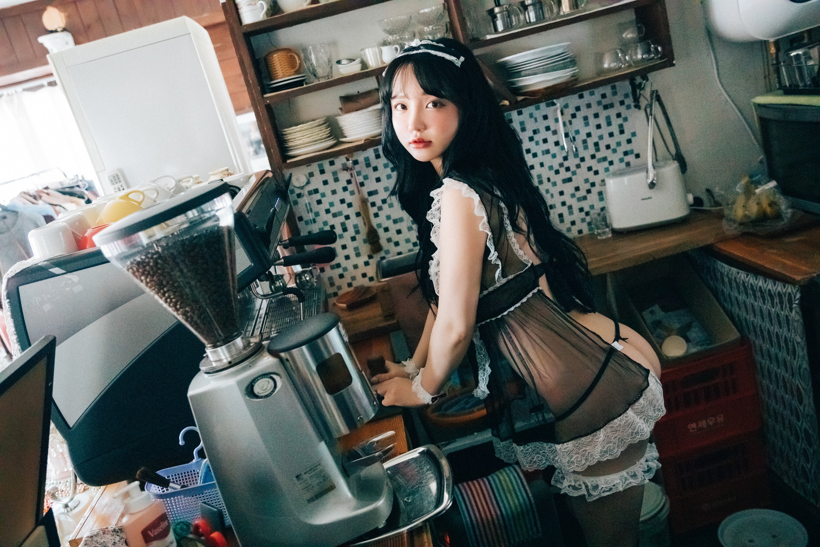 图片[1]-孫樂樂 – NO.071 손예은(孫樂樂Son Ye-Eun) [Loozy] – Fetish Cafe[123P]-XikXak
